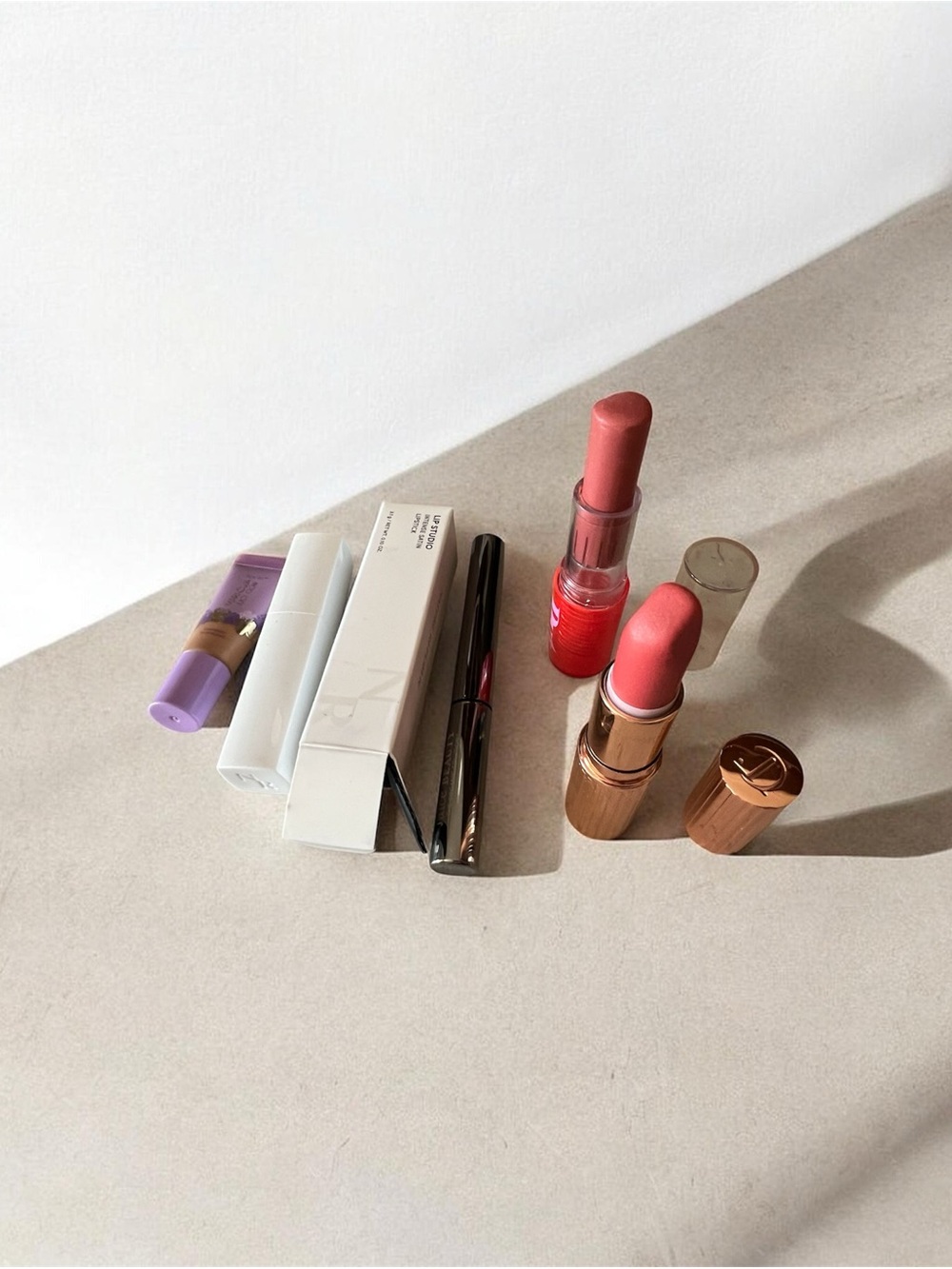 Charlotte Tulbery lipstick and other makeup items